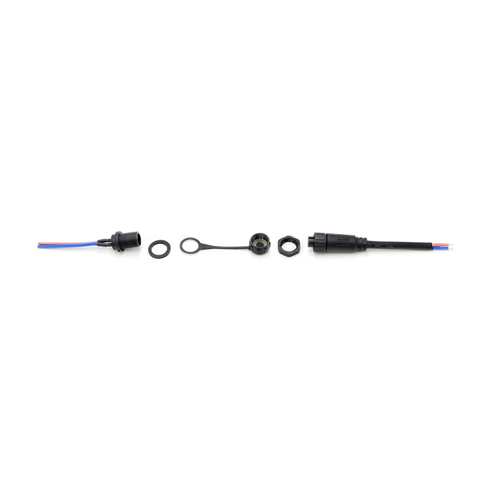 M16 2 Connettore impermeabile filettato per montaggio a pannello IP67
